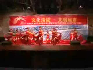 群舞《明媚的春天》涪陵区金菊艺术团演出