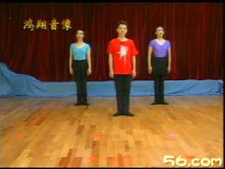 王云生形体舞基础训练地上组合部分(擦地组合全套演示)