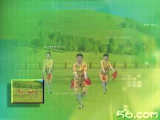 王凤的单扇《北京新秧歌》中老年秧歌